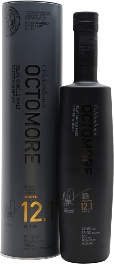 Bruichlad Octomore 12.1 The Impossible Equation / 130.8 PPM