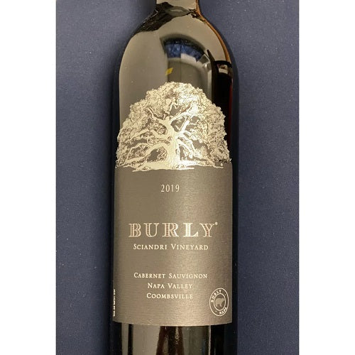 Burly 'Black Label' Cabernet Sauvignon (Sciandri Vineyard) END OF VINTAGE 2019