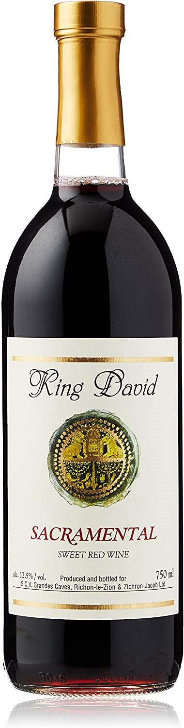 CARMEL WINES SACRAMENTAL KING DAVID 750 ML