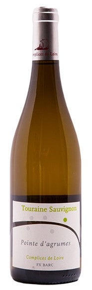 COMPLICES DE LOIRE TOURAINE SAUVIGNON POINTE D'AGRUMES