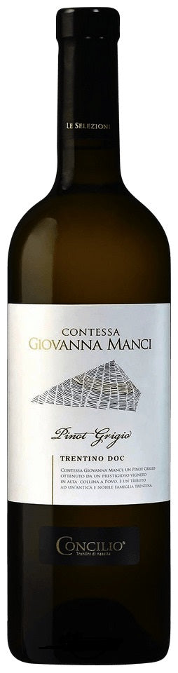 CONCILIO PINOT GRIGIO CONTESSA MANCI 2019