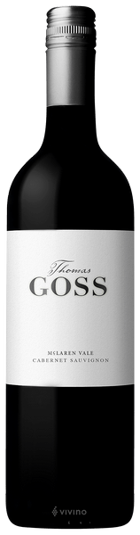 Cabernet Sauvignon, 'McLaren Vale', Thomas Goss 2019