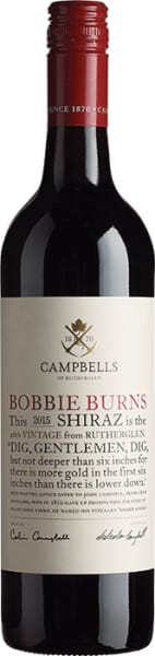 Campbells Shiraz Bobbie Burns 2015