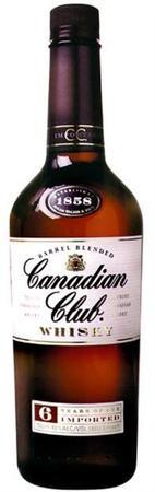 Canadian Club Canadian Whisky 6 (1858) Year