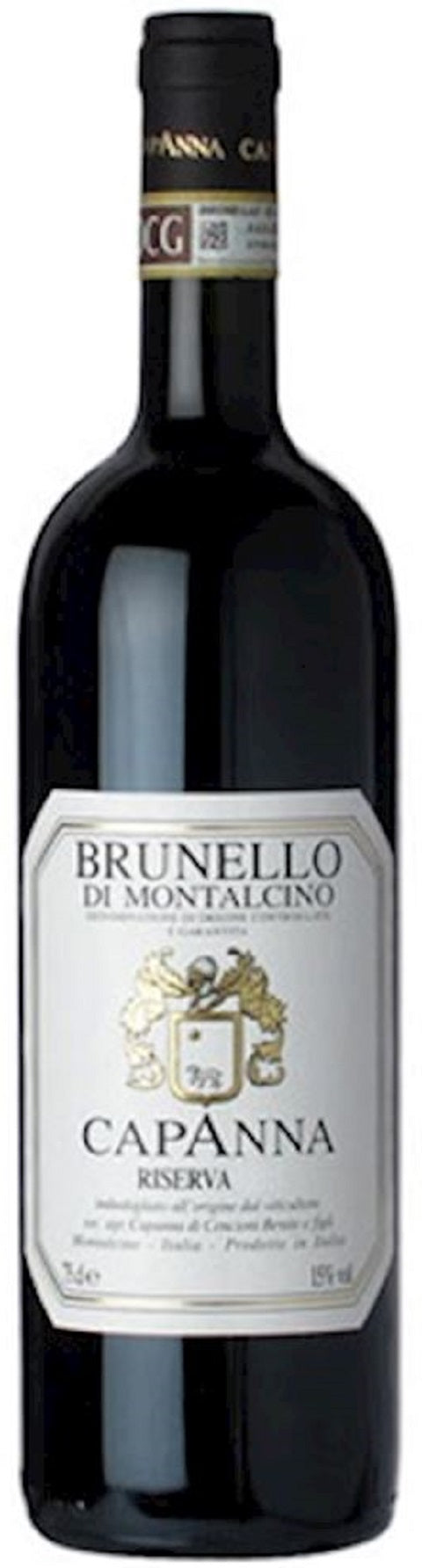 Capanna Brunello di Montalcino Riserva 2015