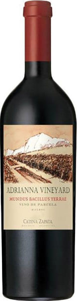 Catena Zapata Malbec Adrianna Vineyard Mundus Bacillus Terrae 2017