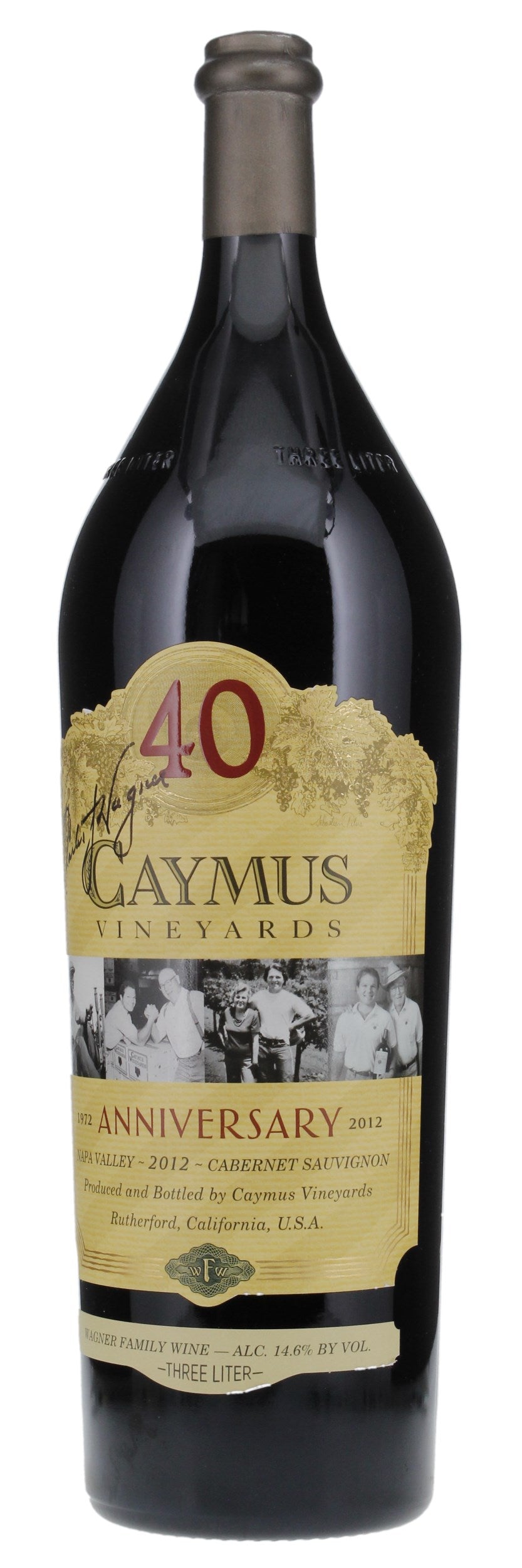 Caymus Cabernet Napa Valley 40th Anniversary 2012 (3 Liters)