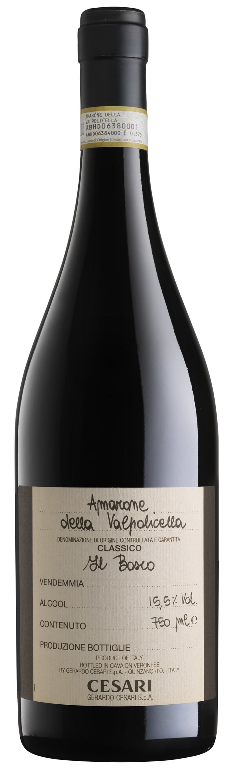 Cesari Amarone della Valpolicella Il Bosco 2015