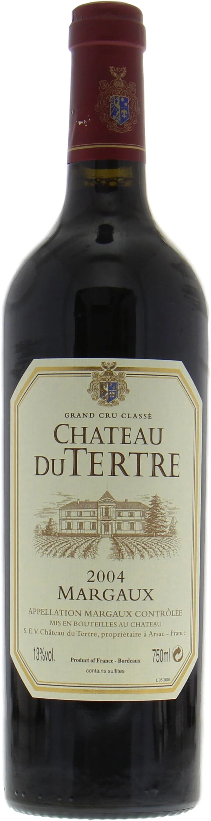 Château Du Tertre (Margaux) Les Hauts du Tertre Margaux 2004 (Case Only)
