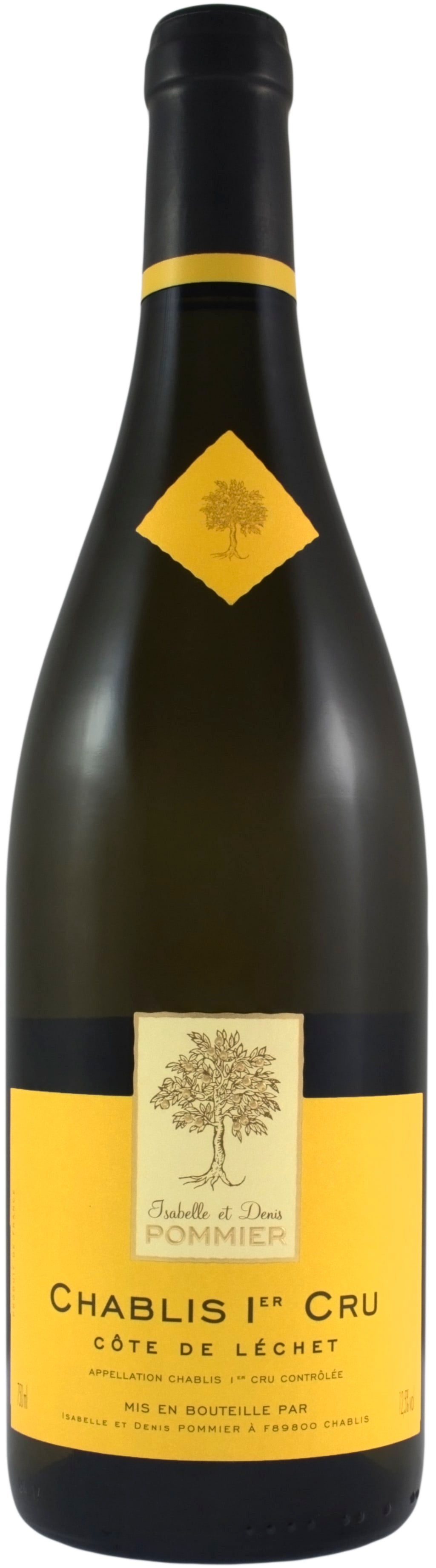 Isabelle & Denis Pommier Chablis Cote de Lechet 1er Cru 2020