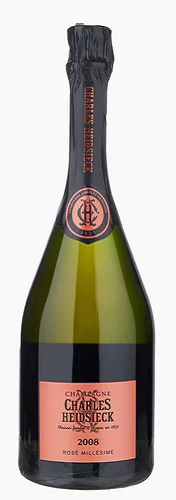 CHARLES HEIDSICK BRUT ROSE 2008