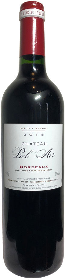 Chateau Bel Air Bordeaux Rouge 2020