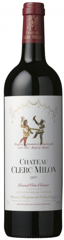 Château Clerc Milon Pauillac 5ème Grand Cru Classé 1995(Case only)
