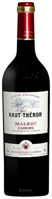 Chateau Haut Theron Cahors Cuvee Prestige 2016