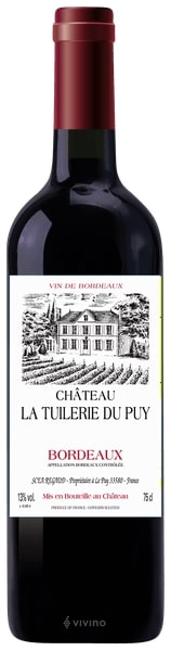 Chateau La Tuilerie du Puy Bordeaux 2019