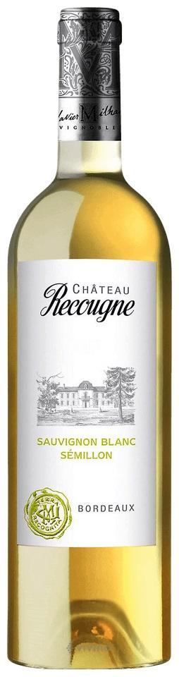 Chateau Recougne Bordeaux Sauvignon Blanc Semillon 2018