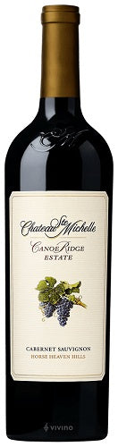 Chateau Ste. Michelle Cabernet Sauvignon Canoe Ridge Estate 2018