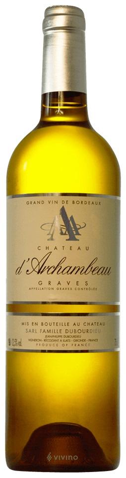 Chateau d'Archambeau Graves Blanc 2018