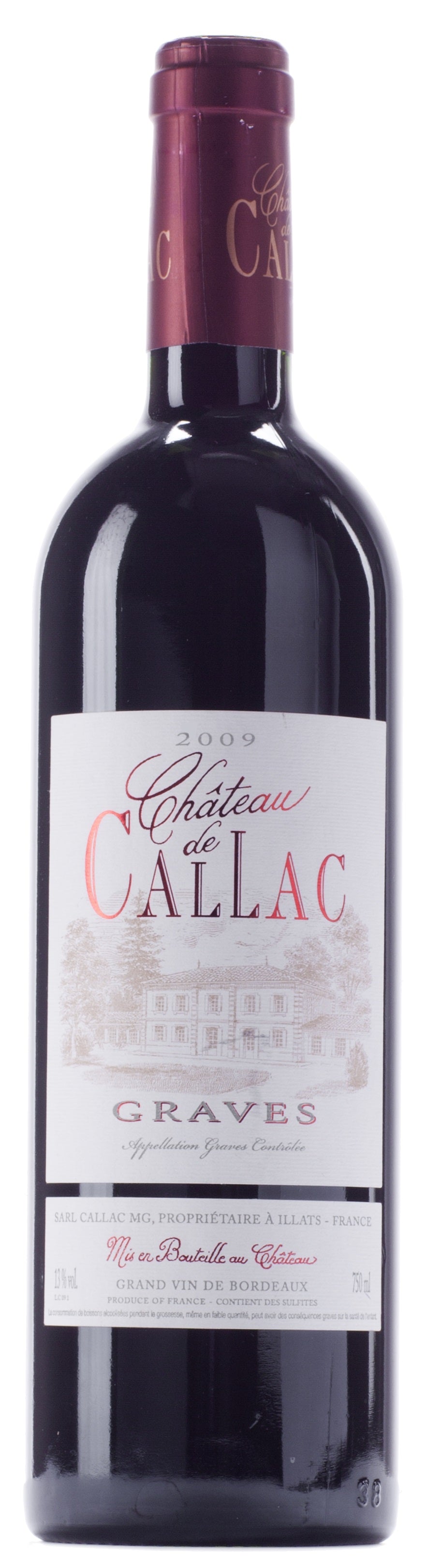 Chateau de Callac Graves 2009