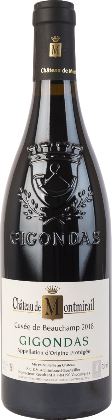 Chateau de Montmirail Gigondas Cuvee Beauchamps 2018
