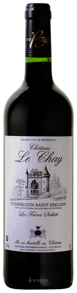 Chateau Le Chay Montagne Saint Emilion 12/750 2015