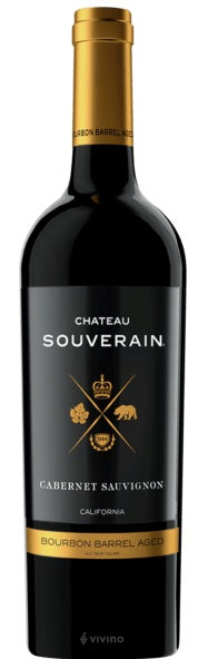 Chateau Souverain Cabernet Sauvignon Bourbon Barrel Aged 2018