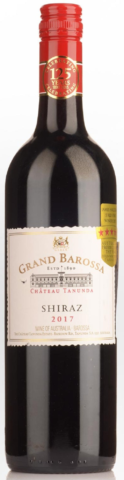 Chateau Tanunda Shiraz Grand Barossa 2017