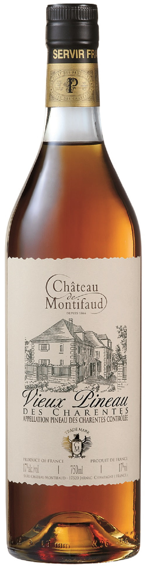 Chateau de Montifaud Pineau des Charentes Jeune Rose