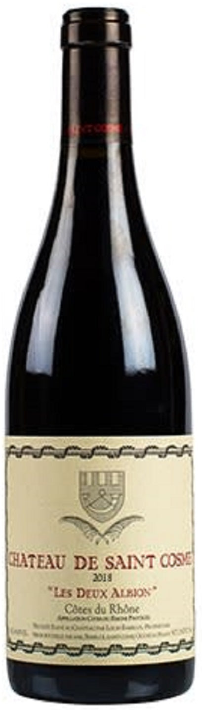 Chateau de Saint Cosme Cotes du Rhone Les Deux Albion 2018
