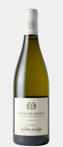 Château de la Font du Loup Cotes du Rhone Blanc 2020