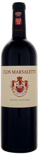 Clos Marsalette Pessac-Leognan 2014