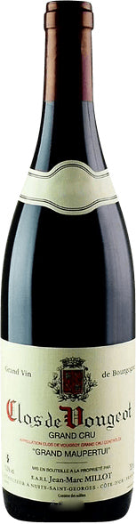 Clos de Vougeot Grand Cru "Grand Maupertui", Jean-Marc Millot 2019