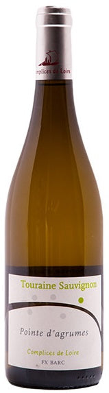 Complices de Loire Touraine Sauvignon Pointe d'Agrumes 2018