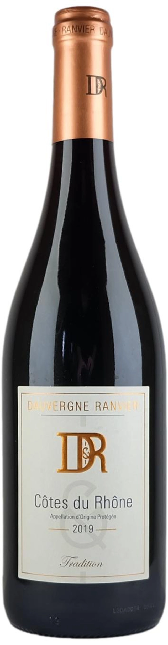Dauvergne Ranvier Cotes Du Rhone Rouge 2019 (750ml/12) 2019
