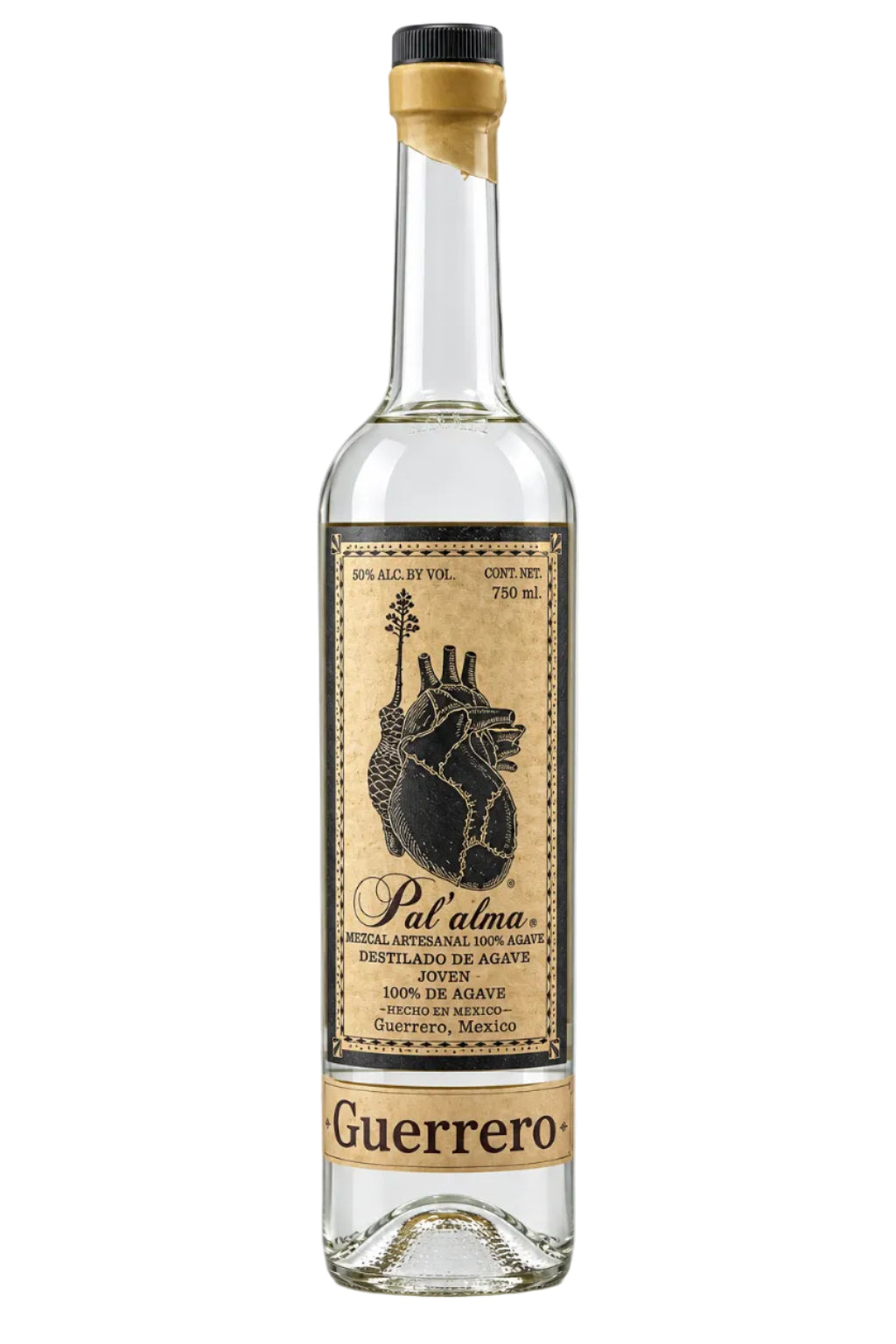 Destilado de Agave, 'Cupreata, Capon - Guerrero', Pal'alma
