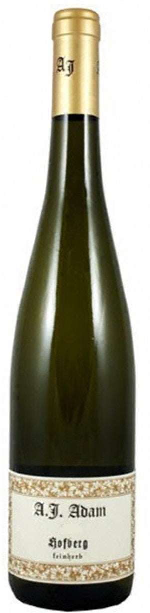 Dhron Hofberg Riesling Auslese*, A.J. Adam 2019