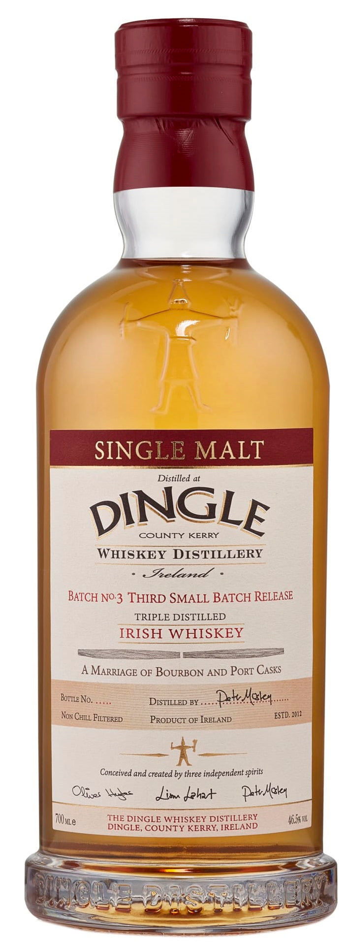 Dingle Single Malt Irish Whiskey Batch 6 Port Casks 46,5%vol. 0,7L