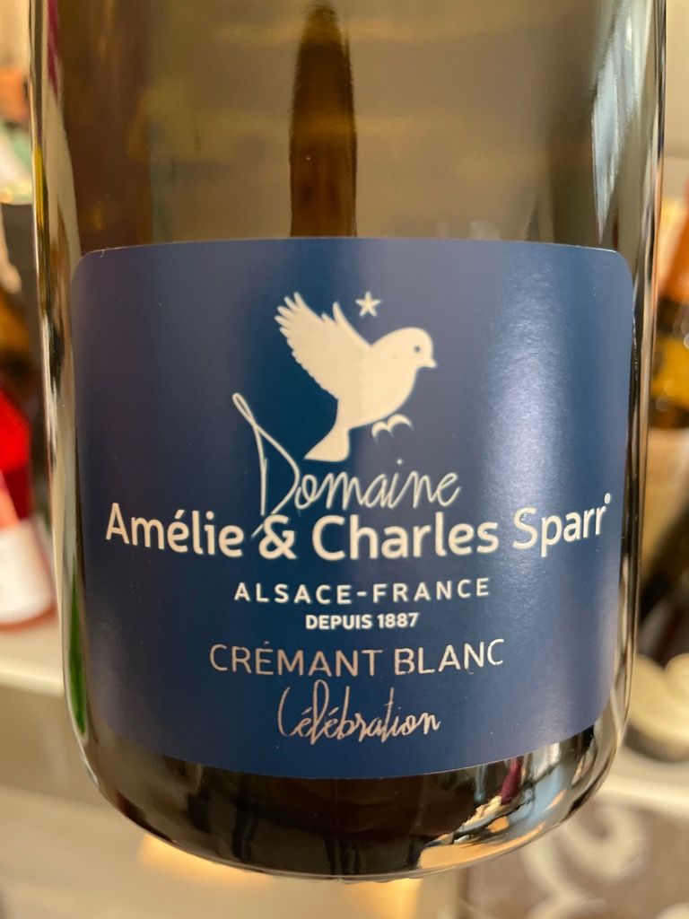 Domaine Amélie & Charles Sparr Crémant Blanc "Celebration"