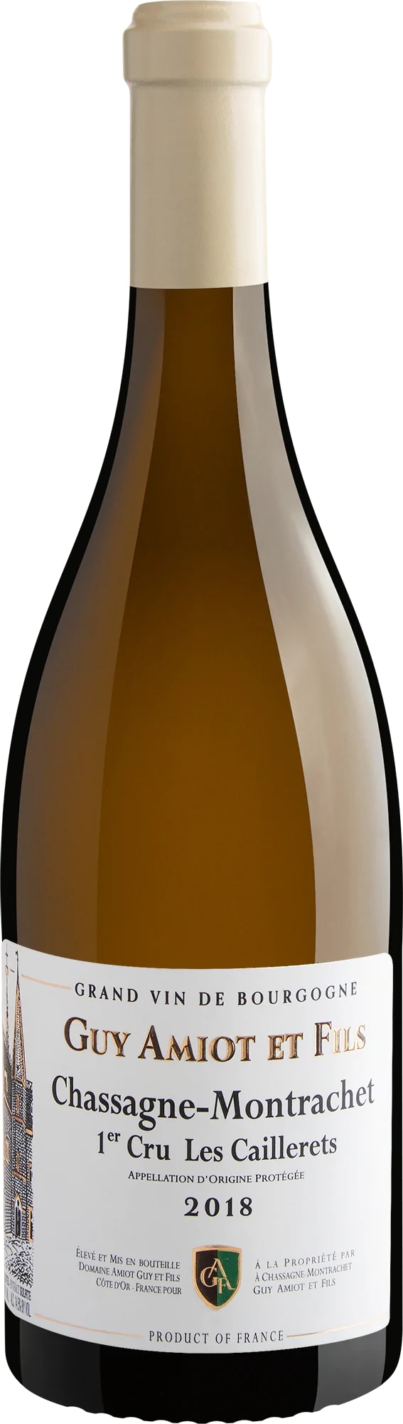 Domaine Amiot Guy et Fils CHASSAGNE MONT CAILLERETS 1er CRU (LIMITED AVAILABILITY) 2018