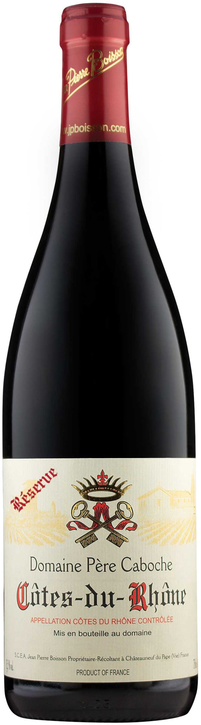 Domaine Pere Caboche- Cotes-du-Rhone- Reserve- Red