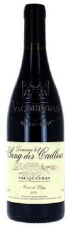 Domaine le Sang des Cailloux Vacqueyras 2015