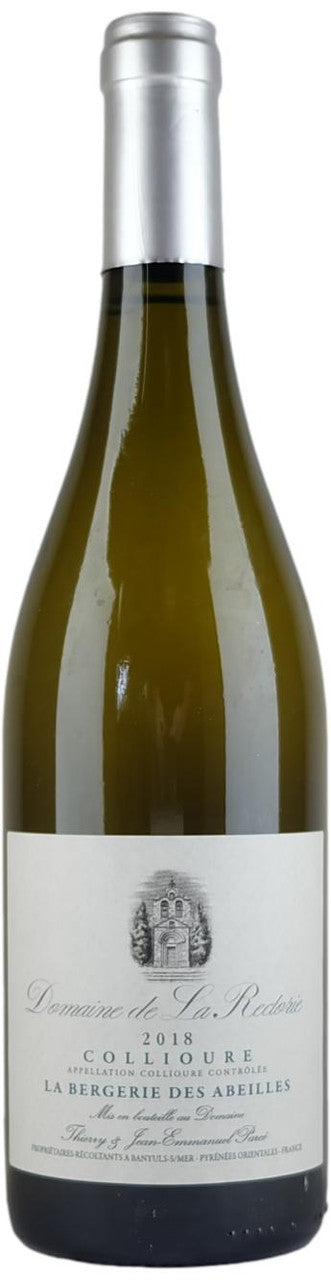 Domaine de La Rectorie La Bergerie des Abeilles Collioure Blanc 2018 (Case Only)