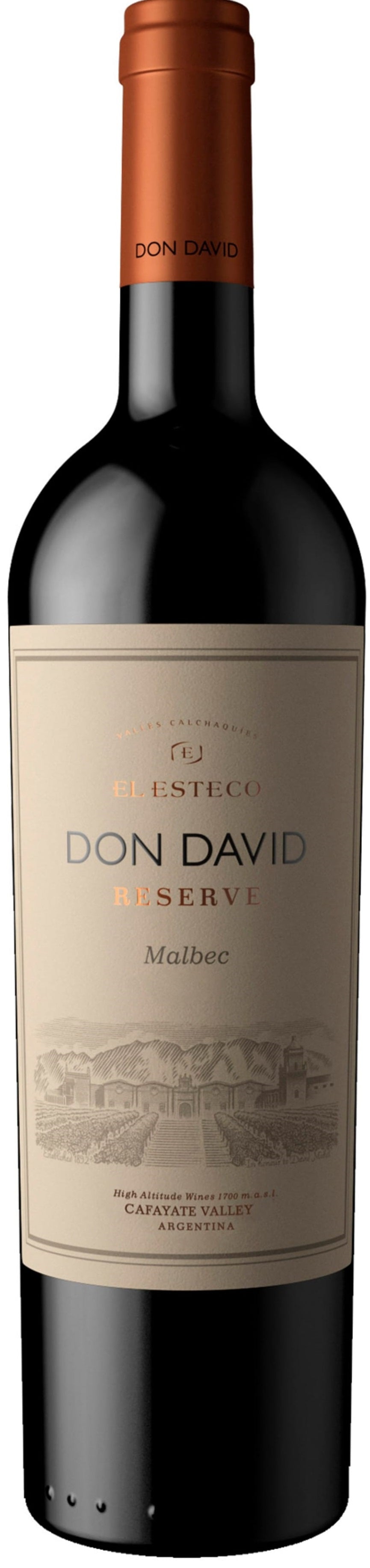 El Esteco Malbec Don David Reserve 2019