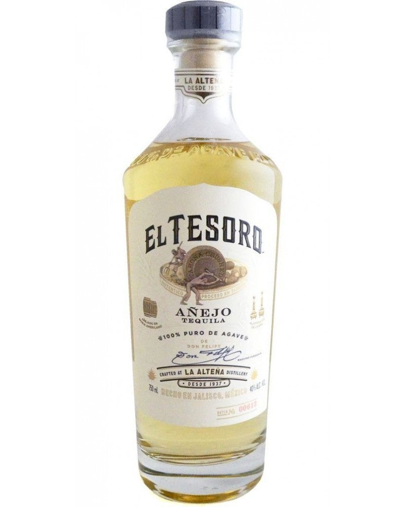 El Tesoro Tequila Anejo