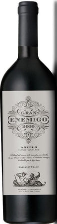 El Enemigo Cabernet Franc Gran Enemigo Agrelo 2010