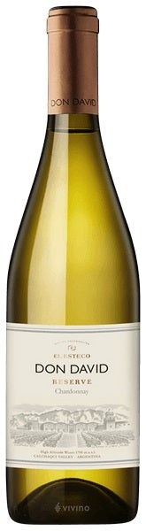 El Esteco Chardonnay Don David Reserve 2018