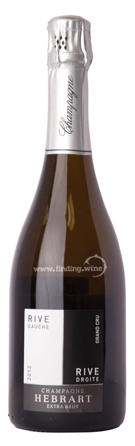 Champagne, "Rive Gauche-Rive Droite" Grand Cru Brut, Hebrart 2012
