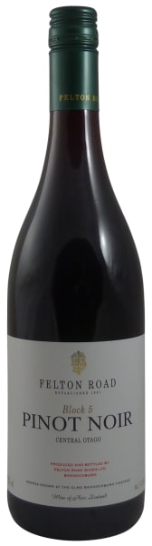 Felton Road Pinot Noir Block 5 2017