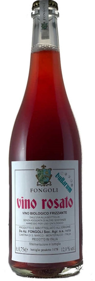 Fongoli Vino Rosato Frizzante "Bullarum" 2021