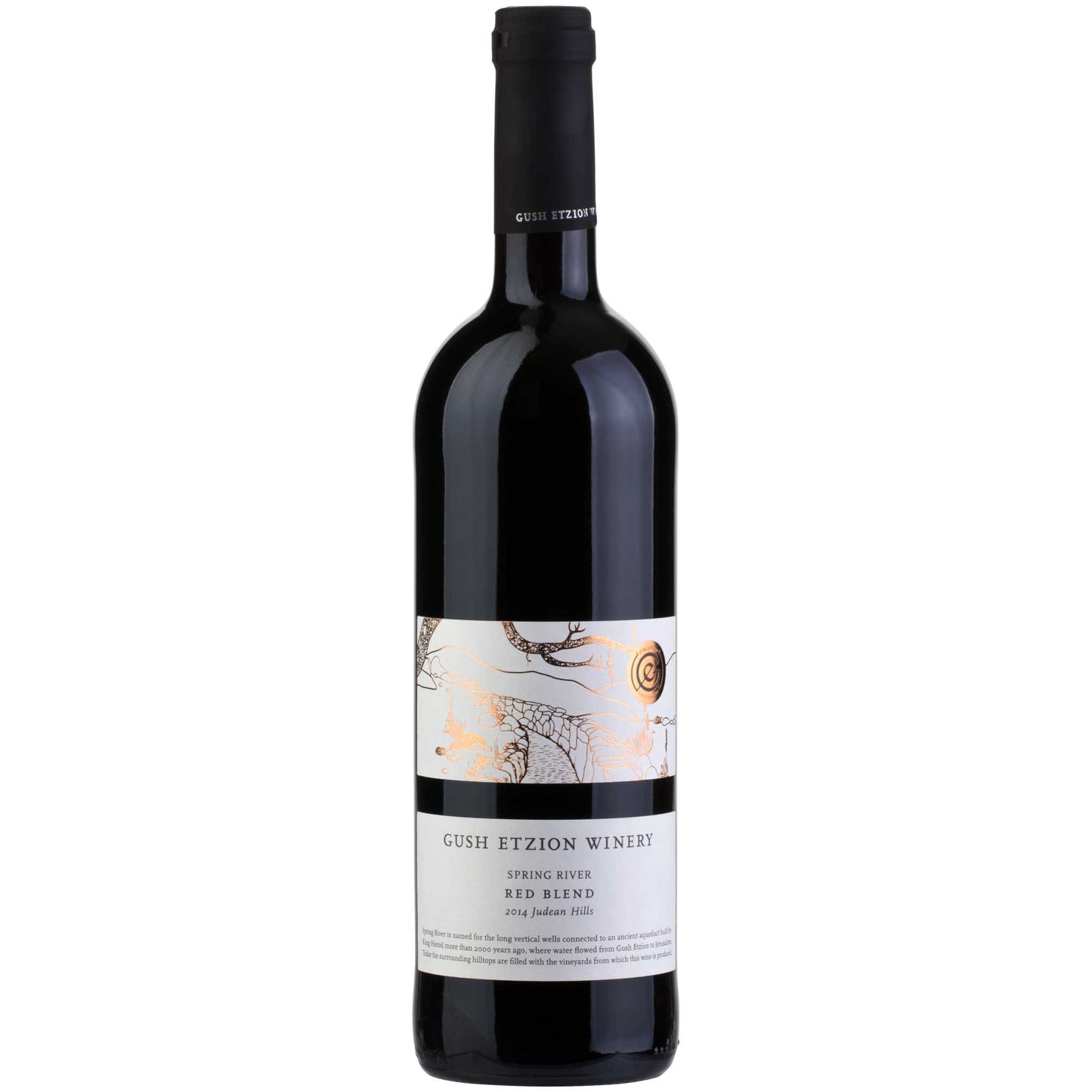 GUSH ETZION GUSH ETZION SPRING RIVER DRY RED 750 ML